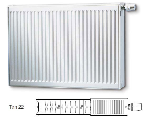 Logatrend K-Profil тип 22. Радиатор K-Profil 22/900/900
